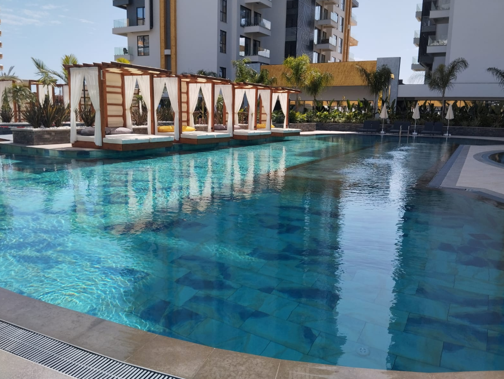 Квартира 2+1 на первой линии в комплексе Cebeci Towers, Махмутлар, Аланья