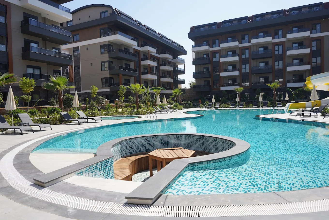 Квартира 1+1 в жилом комплексе Kavi Dreams, район Оба, Аланья