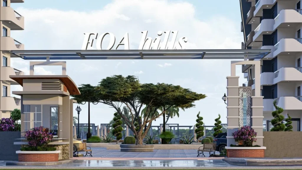 Квартира 1+1 в жилом комплексе FOA Hills, район Махмутлар, Аланья