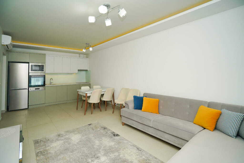 1+1 квартира в Кестеле, OXO Kestel