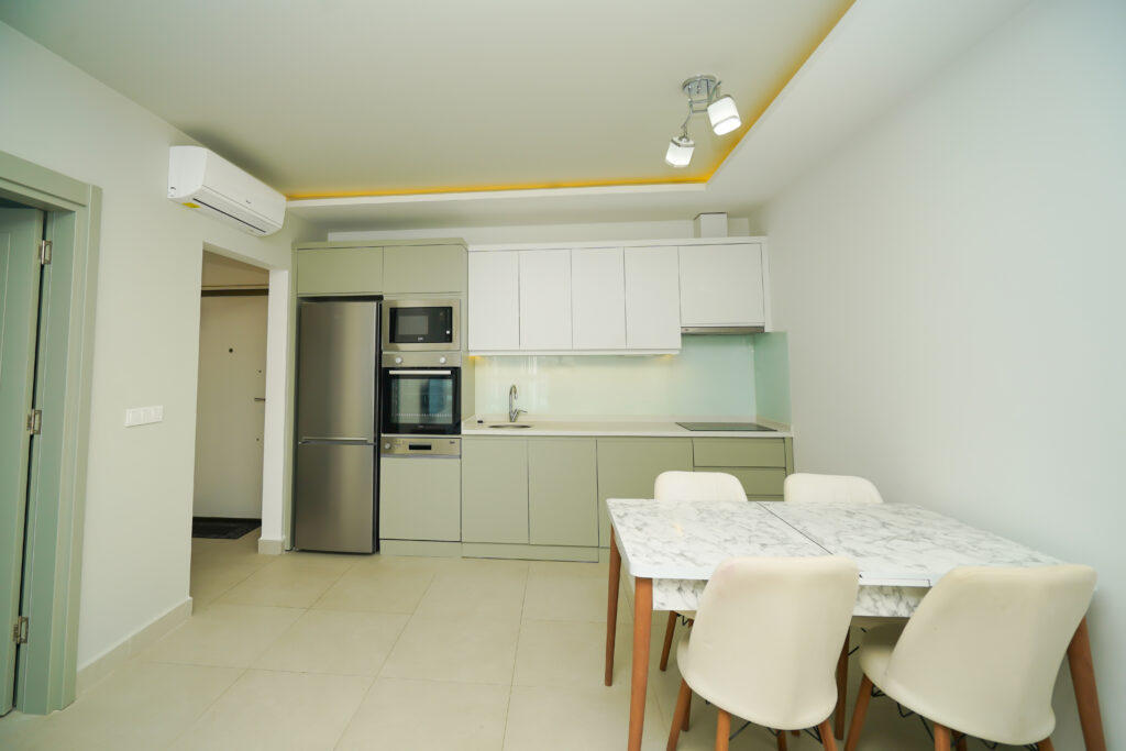 1+1 квартира в Кестеле, OXO Kestel
