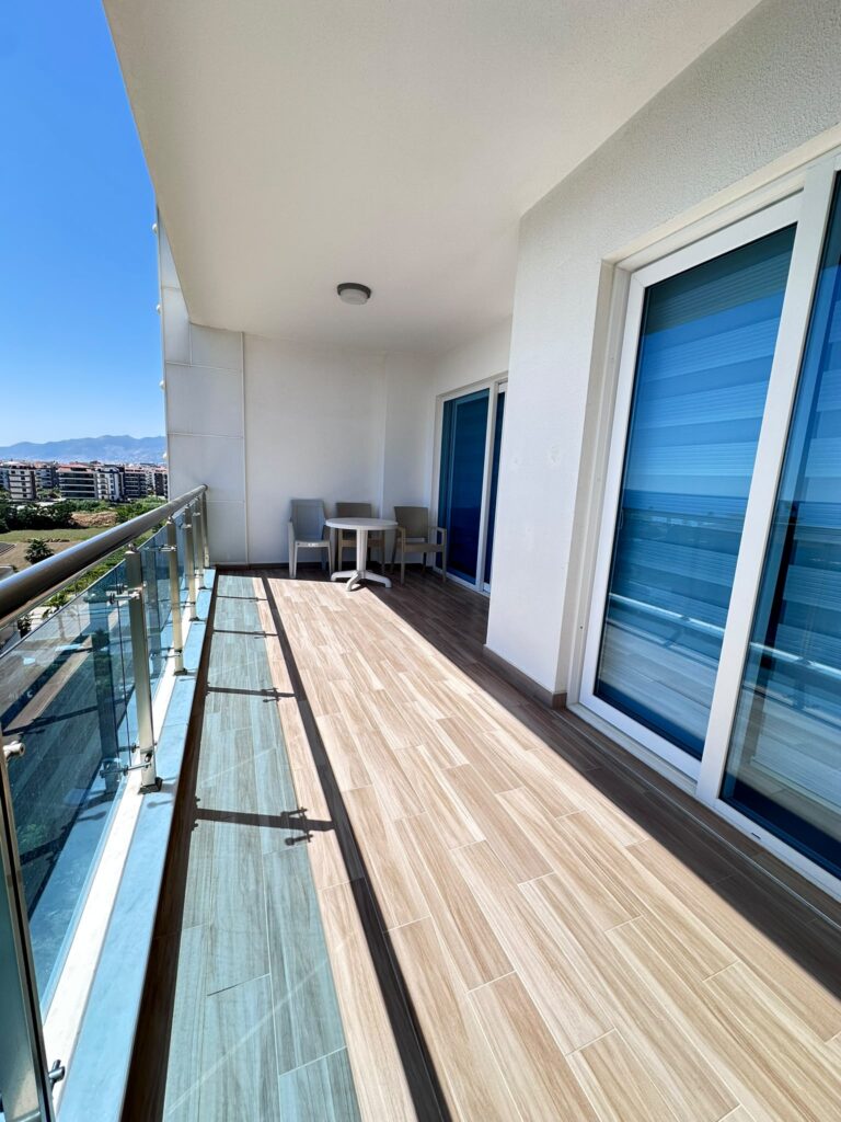 Аренда 1+1 в Sfera Residence, Махмутлар (Алания) — прямой вид на море, 7 этаж
