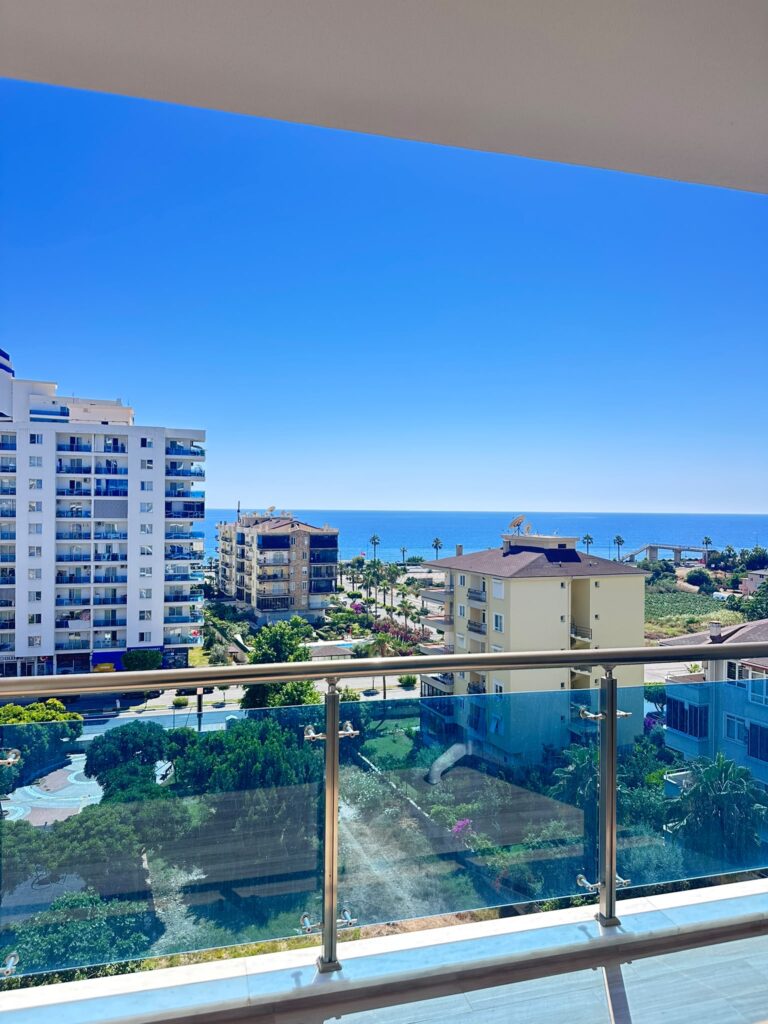 Аренда 1+1 в Sfera Residence, Махмутлар (Алания) — прямой вид на море, 7 этаж