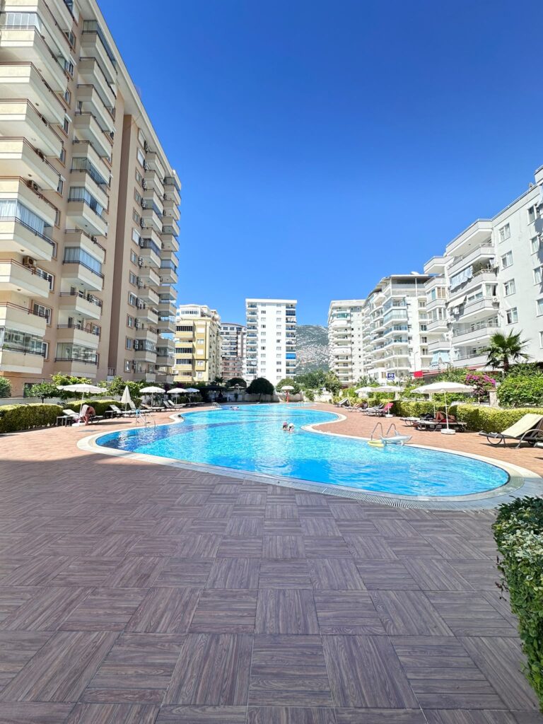 Аренда 1+1 в Sfera Residence, Махмутлар (Алания) — прямой вид на море, 7 этаж